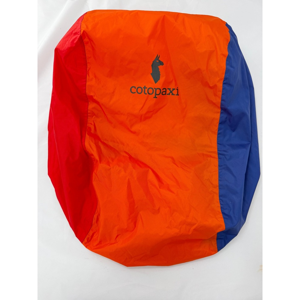 Cotopaxi Backpack Rain Cover Orange Red Blue Packable Waterproof Gear